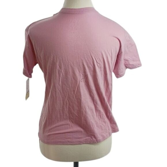 Funny T Shirt Pink Shopping is My Cardio Sex In the City Graphic Tee Size XS - Picture 4 of 5